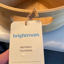 Brightroom Bamboo Turntable $20