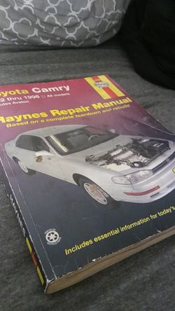 Toyota Camry 1992 thru 1996 repair manual
