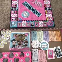LOL Surprise Doll Monopoly By Hasbro 