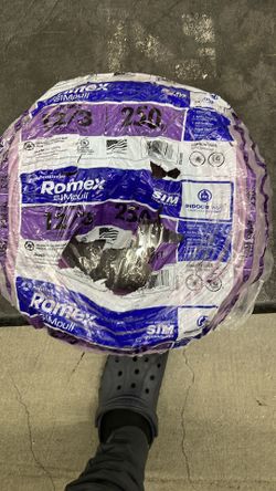 Wire Romex 12-3 250 Ft , 160 For Each One Roll