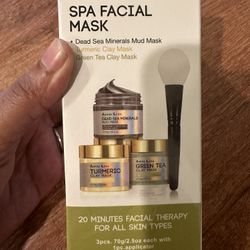 Spa Facial Mask Set Of 3