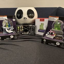 Nightmare Before Christmas Decorations Lot 