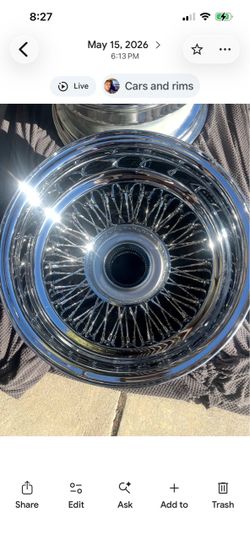 Zenith series 2 wire wheels
