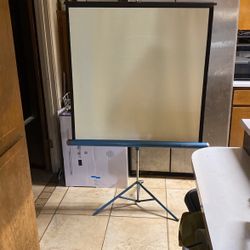 Slide/projection Folding Screen 
