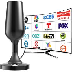 2024 Newest Digital Antenna for Tv Without Cable with Strong Magnetic Base