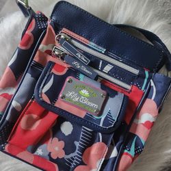 Lily Bloom Floral Print Crossbody Bag