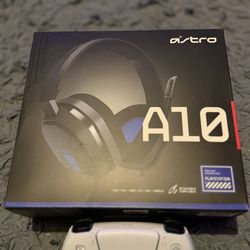ASTRO Gaming A10 Gaming Headset - Blue - PS5/Xbox one,S,X/Mac/PC/Mobile (Used)