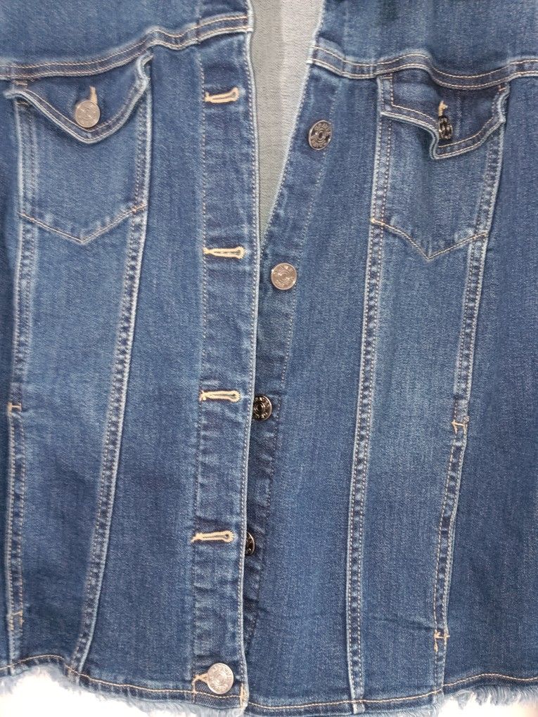 Jean Jacket by Susan graver.