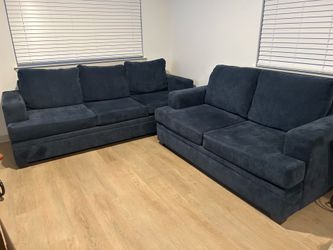 Couch and loveseat