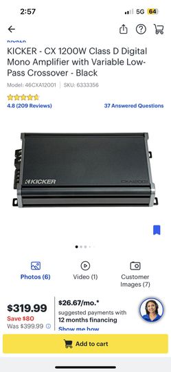 kicker amp