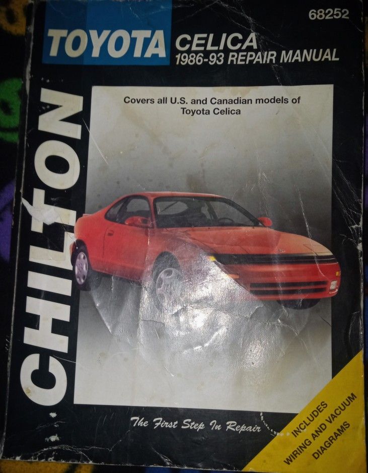 Chilton's Toyota Celica Manual 
