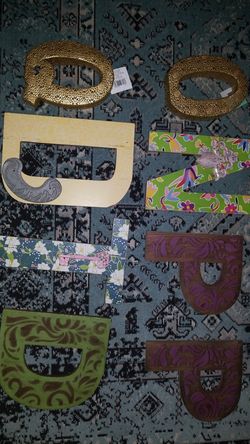 Letters. Decor