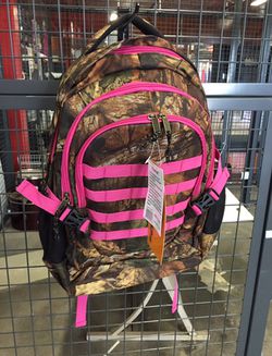 19" Pink trim Hunting Backpack