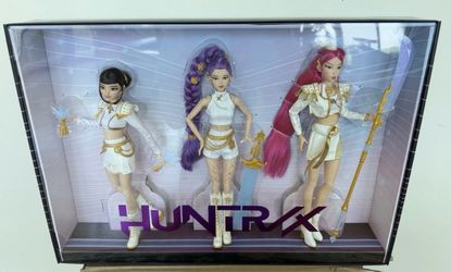 Mattel K-Pop Demon Hunters HUNTR/X Rumi Mira Zoey What It Sounds Like 3-Pack