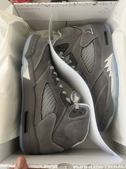 Air Jordan 5 retro wolf grey 5Y,6.5Y,10.5M,11M,12M,13M