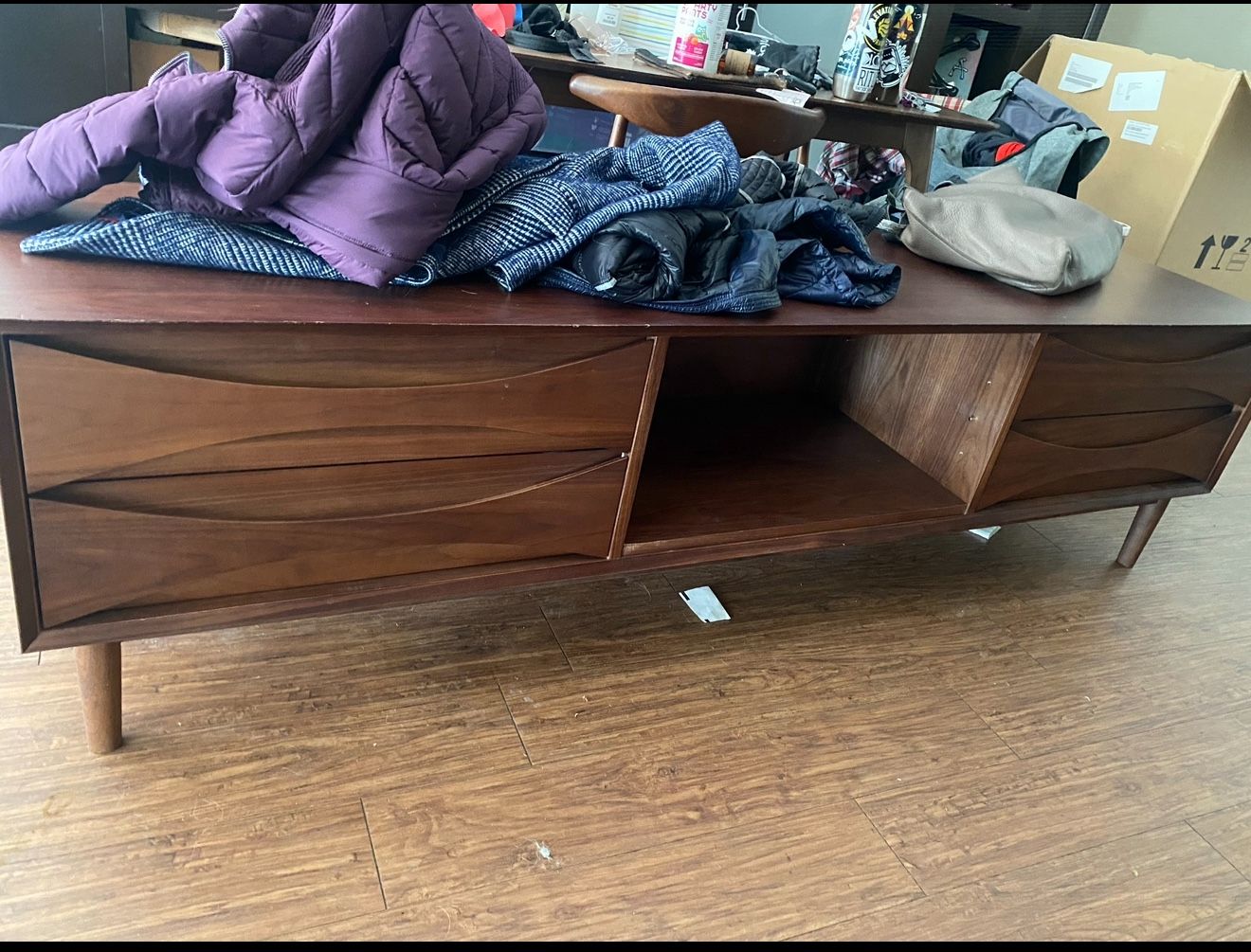 Stella Low Media Console