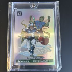 Saquan Barkley New York Giants DOWNTOWN!