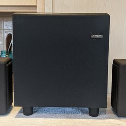 Cambridge Soundworks Powered Subwoofer and Surround Speakers 