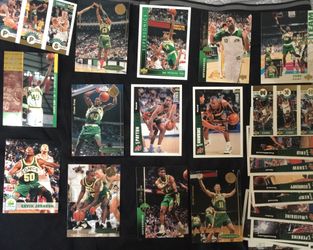 70s,80s & 90s Seattle Sonics Basketball Cards!!!