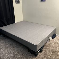 Queen Size Bed Base And Metal Bed Frame