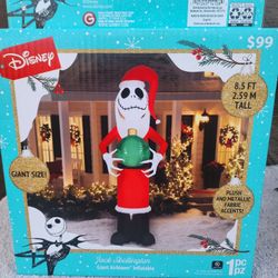 Disney's 8.5ft "Christmas Jack Skellington " Giant Inflatable Christmas Decorations $45 Ea. Brand New (Price Is Firm)
