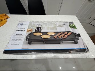 Mainstays 20-Inch Electric Griddle – New, Open Box
