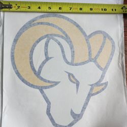 Rams Decal
