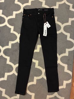 Black Purple Jeans