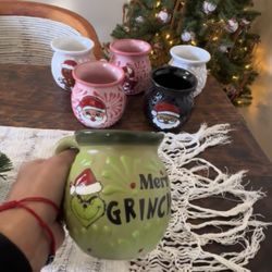 Talavera Christmas Mugs