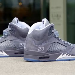 Retro 5 Wolf Grey 