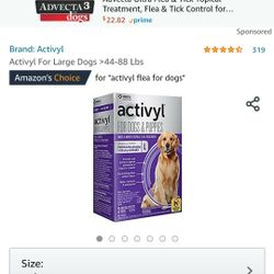 Activyl For Large Dogs >44-88 Lbs