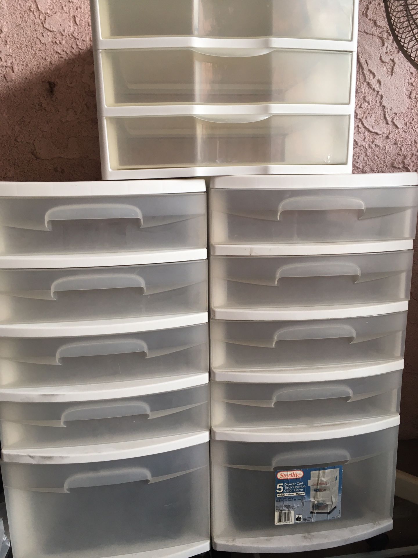 Sterilite plastic drawers container*updated*