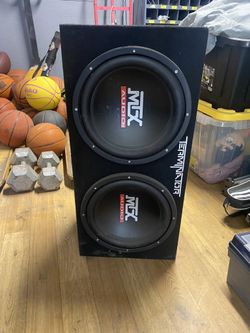 12’ Subwoofers W/ Box