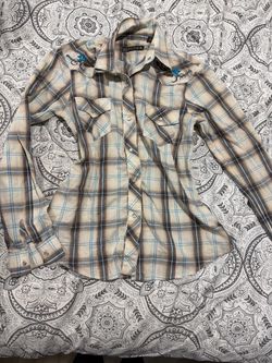 Roper Western Plaid Pearl Snap Shirt
