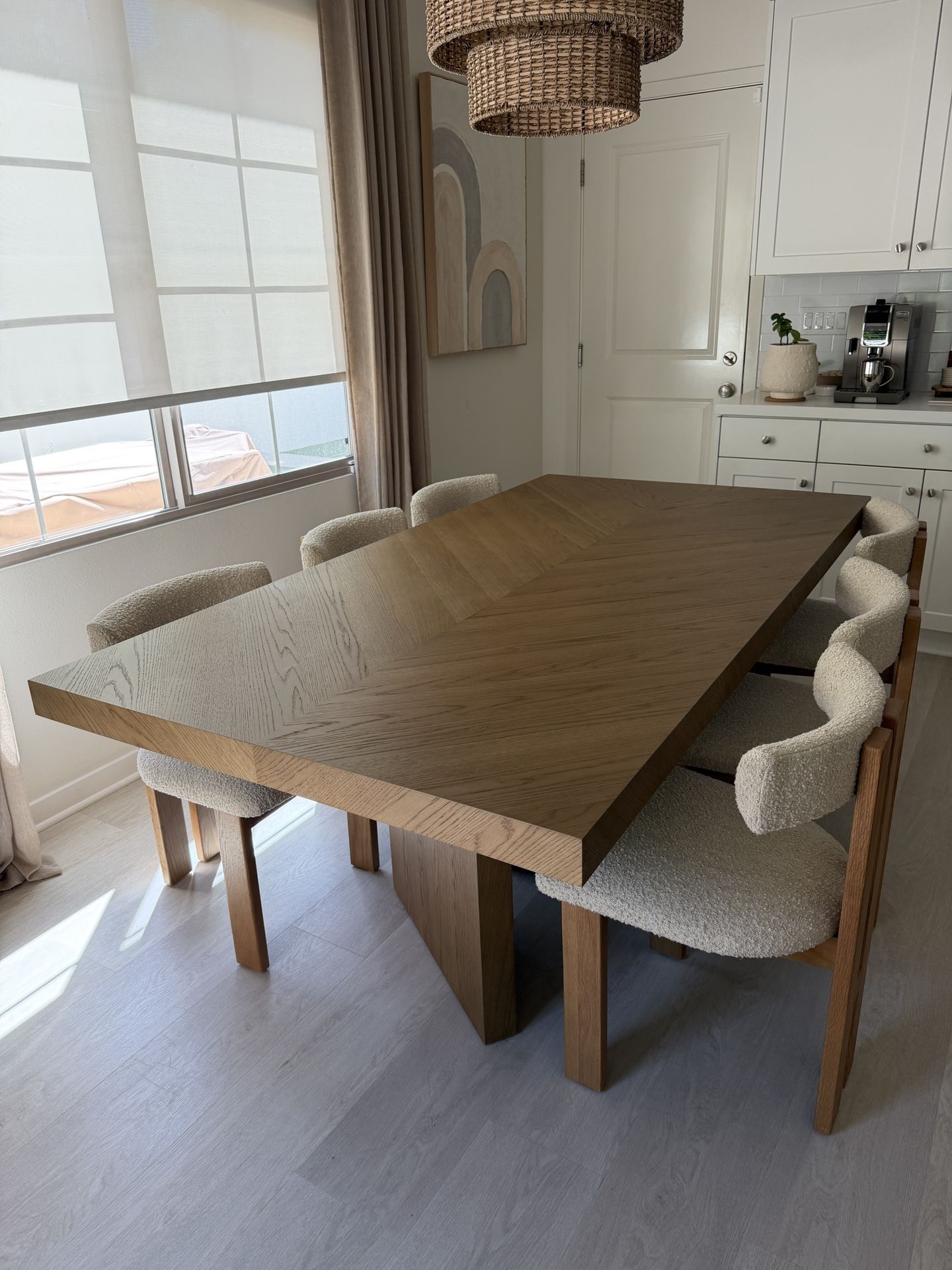 Coco Republic OSLO DINING TABLE 82 3/4in X 43 1/4in