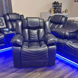 New 3pc Set Sofa And Loveseat In Box Buy  Now Pay Later $39 Down No Credit Needed 