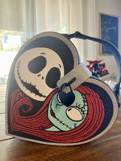 Jack & Sally purse heart (new)