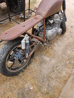 Motorcycle Frame with Engine Project Build