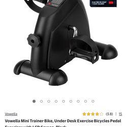 Himaly mini exercise bike, Under Desk, Portable And Compact