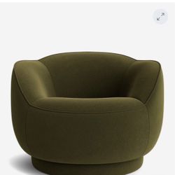 NEW Lulu And Georgia Fern Swivel Chair 