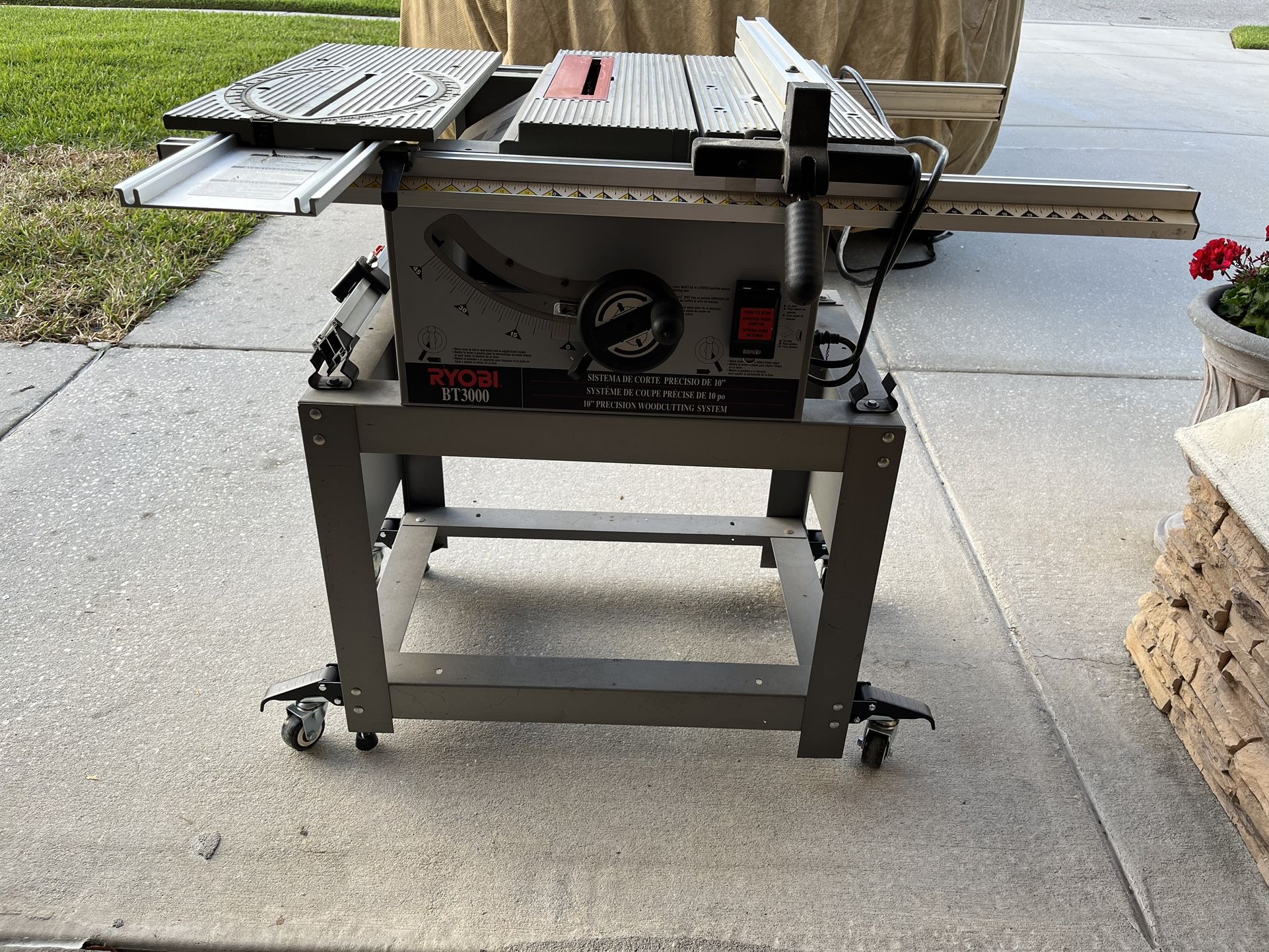Ryobi BT 3000 Table Saw With A Craftsman Router (not Shown) for Sale in