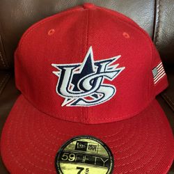 USA Baseball Hat 5950 Fitted  !! Good Condition  !! 