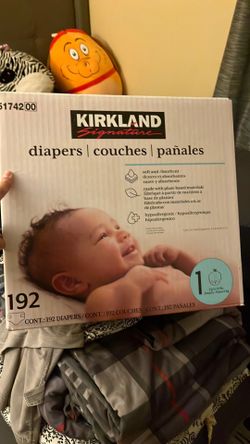 Kirkland diapers size 1
