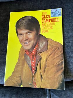 Glen Campbell Souvenir picture book