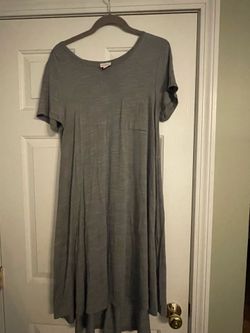 LulaRoe Simply Comfortable Grey Dress