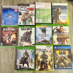 Video Games PS3, PlayStation4,Xbox360,Xbox One 