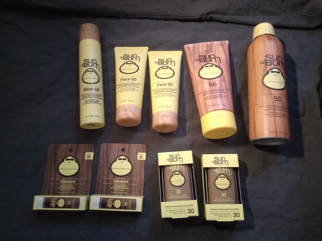 All BRAND NEW SEALED And IN DATE/ Sun Bum Sunscreen Bundle 