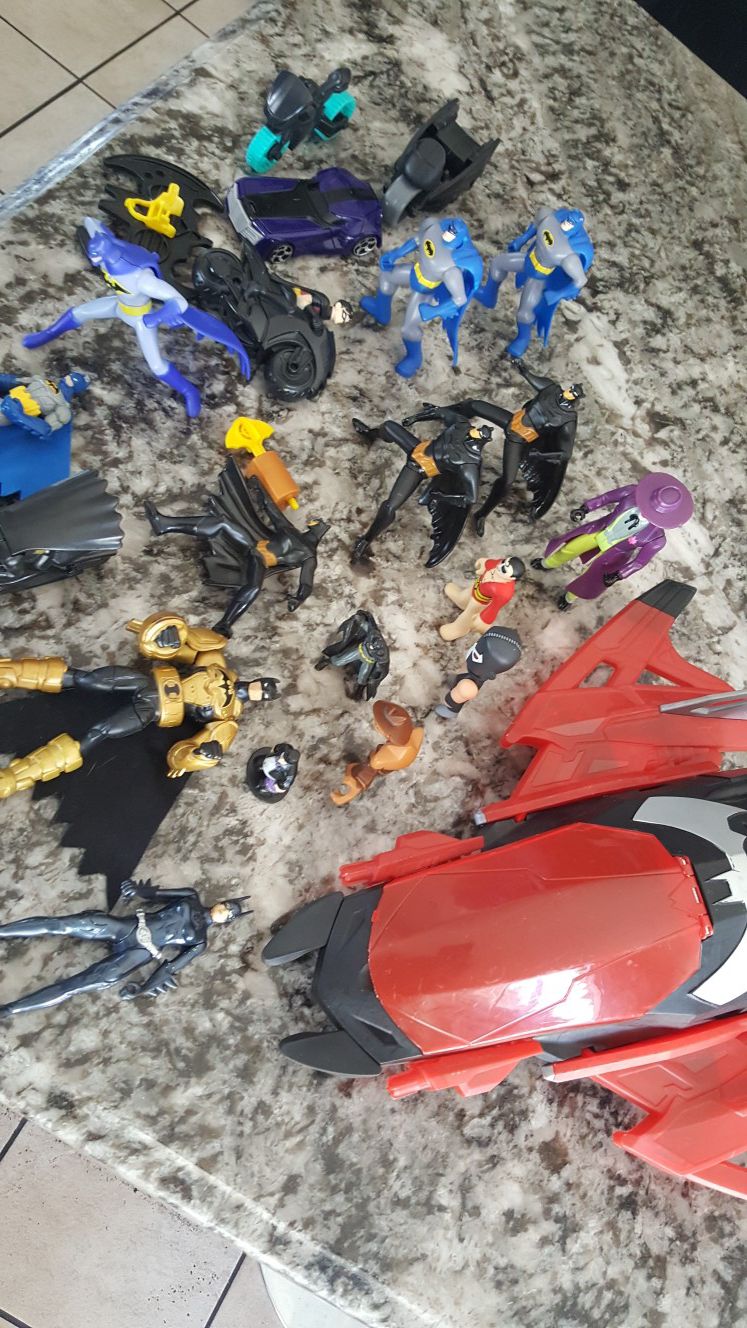 Batman toy collection