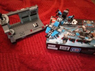 Lego Star Wars speeder & diorama