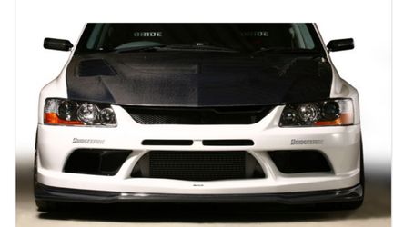 Varis-like Evo 8/9 wide body front bumper